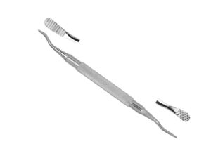 Dental Bone File #12A Cross Serrated 9.5mm Hollow Handle – Pomee USA 702-100
