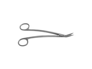 Dean Scissor 7" Angled Serrated – Pomee USA 712-100 | Surgical Stainless Steel