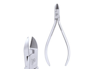 Mini Pin and Ligature Cutter 7° Angled – Pomee USA 7217 | Orthodontic Wire Cutter with Carbide Tips