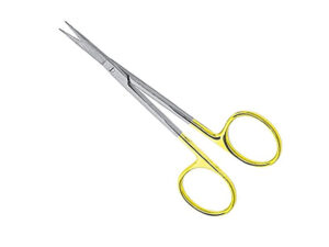 Iris Scissor 4.5" Straight Tungsten Carbide – Pomee USA 762-1500