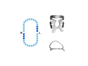 General Molars Rubber Dam Clamp #10 Flat Jaws – Pomee USA 712-119