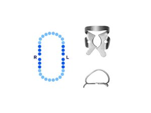 General Molars Rubber Dam Clamp #11 Flat Jaws – Pomee USA 712-120