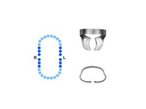 General Molars Rubber Dam Clamp #18 Flat Jaws – Pomee USA 712-124