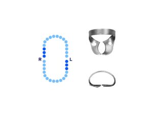 General Molars Rubber Dam Clamp #24 Flat Jaws – Pomee USA 712-125