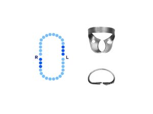 General Molars Rubber Dam Clamp #25 Flat Jaws – Pomee USA 712-126