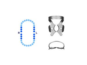 General Molars Rubber Dam Clamp #27 Flat Jaws – Pomee USA 712-127