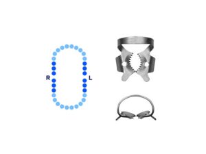 General Molars Rubber Dam Clamp #56S Slightly Festooned Serrated Jaws – Pomee USA 712-129