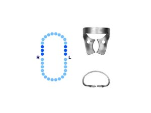 Upper Molars Rubber Dam Clamp #26N Flat Jaws – Pomee USA 712-134