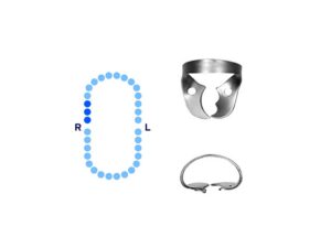 Upper Molars Rubber Dam Clamp #30 Offset Jaws – Pomee USA 712-135