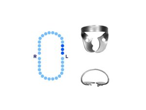 Upper Molars Rubber Dam Clamp #31 Offset Jaws – Pomee USA 712-136