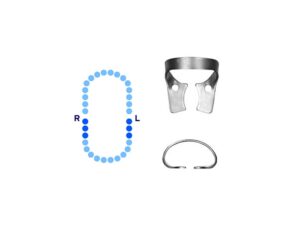 Lower Molars Rubber Dam Clamp #28 Flat Jaws – Pomee USA 712-147