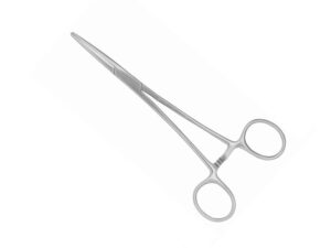 Rankin-Kelly Forceps 6.25" Straight – Pomee USA 724-1170 | Medical-Grade Hemostat Clamp