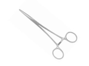 Rankin-Kelly Forceps 6.25" Curved – Pomee USA 724-1175 | Medical-Grade Hemostat Clamp