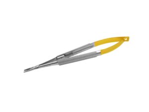 Castroviejo Needle Holder 14cm Carbide Tip with Lock Straight – Pomee USA 765-7850